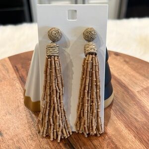 Dangle Tassel Earrings NWT
